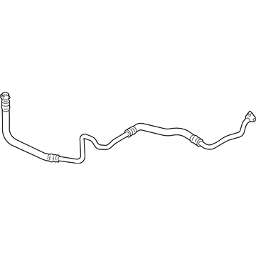 BMW 750Li Oil Cooler Hose - 17227592481