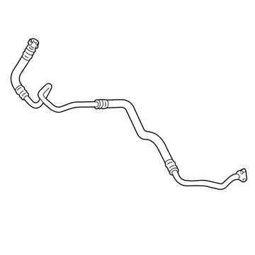 BMW 750Li Oil Cooler Hose - 17227592480