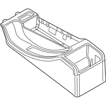 BMW 51168234154 Console, Short