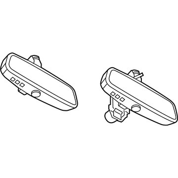 BMW 51169320305 Interior Mirror Ec / Led / Gto