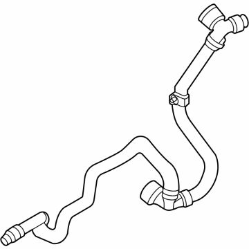 2024 BMW X5 M Coolant Reservoir Hose - 17129844548