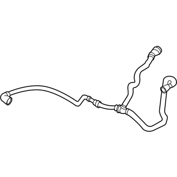 BMW X5 M Radiator Hose - 17129844547