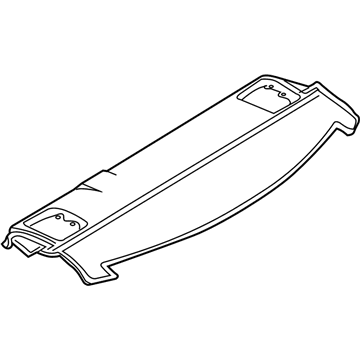 BMW 51467111341 Rear Window Shelf