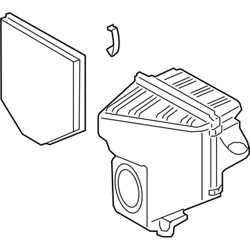 BMW X3 Air Filter Box - 13717601871