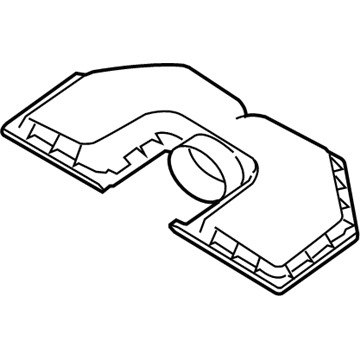 BMW 13717558725 Intake Silencer, Top