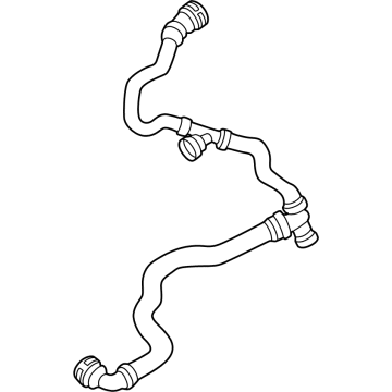 BMW 750e xDrive Coolant Reservoir Hose - 17127562170