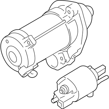 BMW 760Li Starter - 12417566337