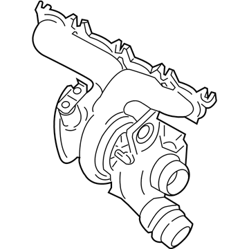 BMW 330i xDrive Exhaust Manifold - 11658631904