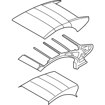 BMW 54347230912 Folding Top