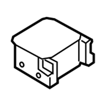 BMW 12527620458 Dummy Housing, Connector, Hv Accumulator