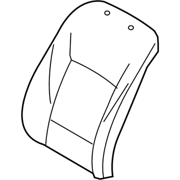 BMW 52107260350 Cover, Basic Backrest, Leatherette