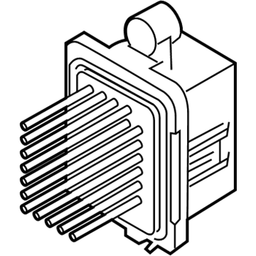 BMW 64119354174 Fan Controller, Rear-Cabin Fan