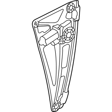 2001 BMW 740iL Window Regulator - 51358125203