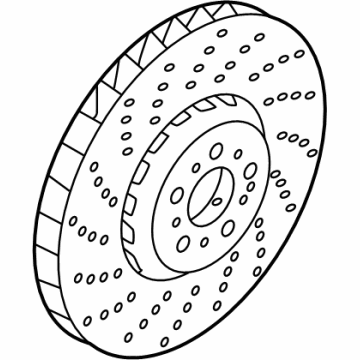 BMW M3 Brake Disc - 34108093709