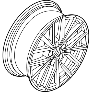 BMW X1 Alloy Wheels - 36116891179