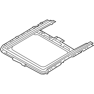 BMW 54108737863 SLIDING ROOF FRAME