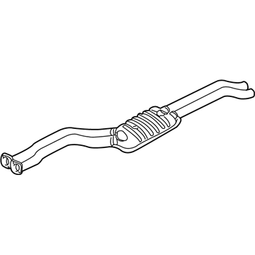 2003 BMW 330xi Muffler - 18107504169