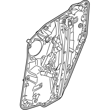 2021 BMW X6 Window Regulator - 51355A54213