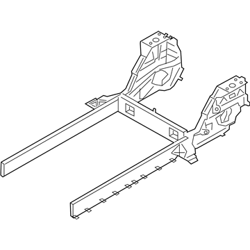 2020 BMW i3 Rear Crossmember - 39206872732