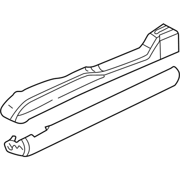 BMW 52103448269 Covering Seat Rail Left