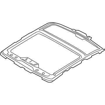 BMW 54107292430 Sliding Roof Frame