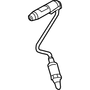 BMW 11787558179 Oxygen Sensor, Grey