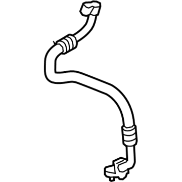 BMW X1 A/C Liquid Line Hoses - 64505A5CCE1