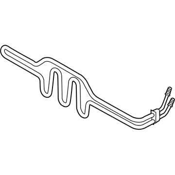 BMW 17117522052 Power Steering Loop