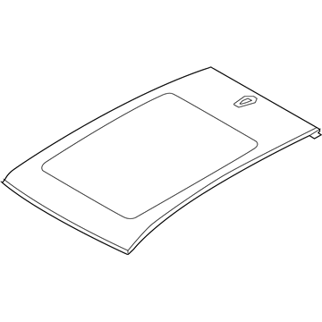 BMW 41315A06029 ROOF PANEL F PANORAMIC ROOF