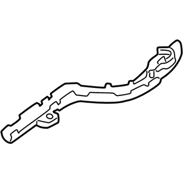 BMW 61668362810 Wiring Duct, Bonnet Hinge