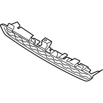 BMW 51118056520 Grille, Middle Top, Open