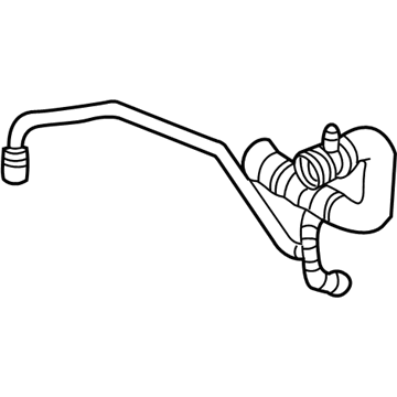 BMW 11537500746 Upper Radiator Coolant Hose