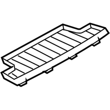 BMW 51167156474 Foam Insert, Rear Bottom