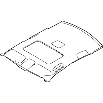 BMW 51448204301 Moulded Roof Lining