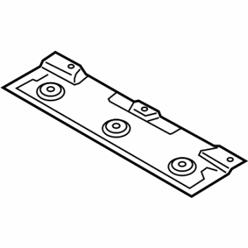 BMW 760i xDrive Exhaust Heat Shield - 51485A17938