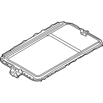 BMW 54137184906 Frame Panoramic Roof