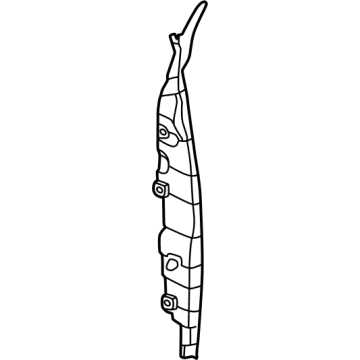 BMW 51489484180 SEAL, SIDE FRAME, RIGHT