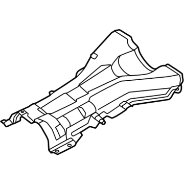 BMW 51488493712 FUEL TANK HEAT INSULATION