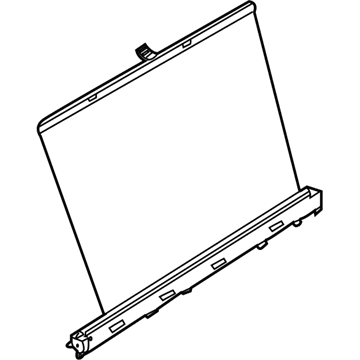 BMW 51357079422 Right Rear Door Sun Blind