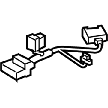 BMW 61129300858 Wiring Harness, Adapter