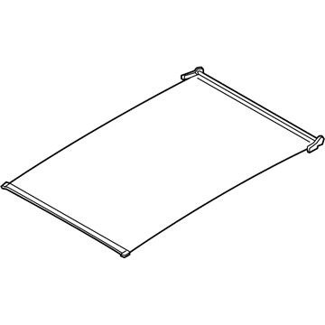 BMW 54107391796 Roller Sunblind, Panorama Roof, Electric