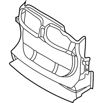 BMW 51718268371 Front Air Duct