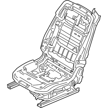 BMW 52107351859 Seat Mechanism, Comfort Seat, Left