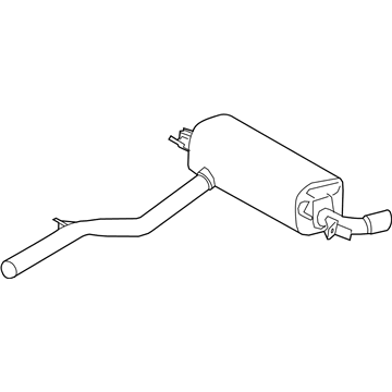 2023 BMW Z4 Exhaust Resonator - 18307934415