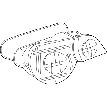 BMW 63216916504 Gasket, Rear Light, Right