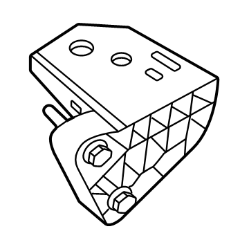 BMW 11519845736 SHUT-OFF VALVE BRACKET