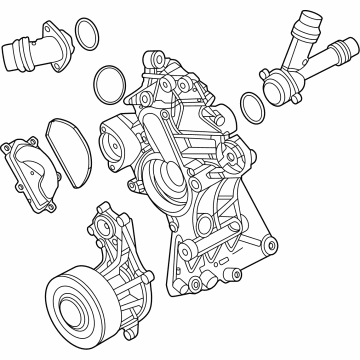 BMW 750e xDrive Water Pump - 11519453667