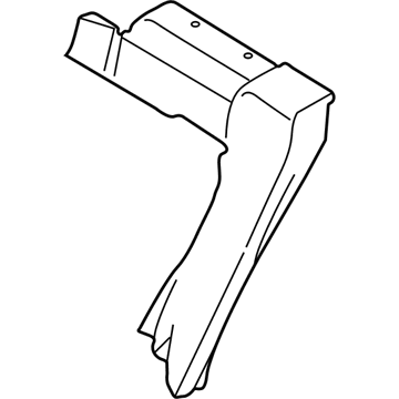 BMW 52208150719 Left Backrest Foam Plastic Part