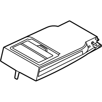 BMW 52207499798 ARMREST WITH COMPARTMENT, LE