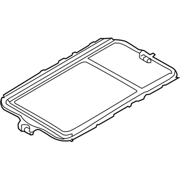 BMW 54137184905 Frame Panoramic Roof